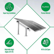 Load image into Gallery viewer, Loom solar 3 panel stand (375 watts)